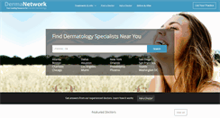 Desktop Screenshot of dermanetwork.org